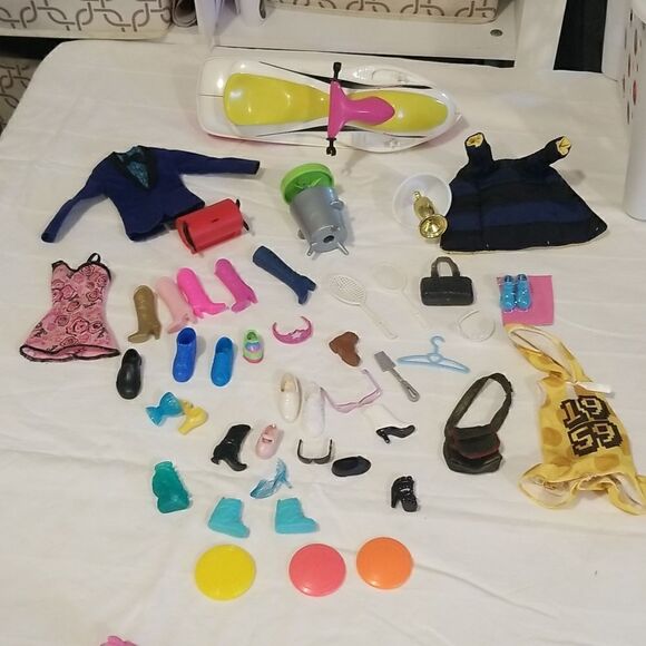 Large Lot Barbie Doll Clothes - Picture 1 of 16